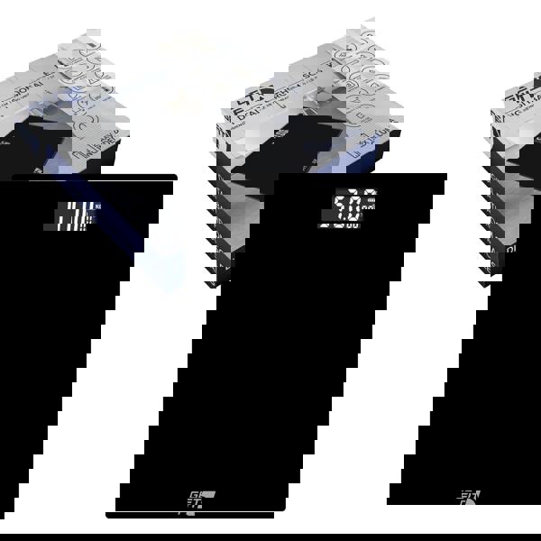 Get Fit Digital Weighing Bathroom Scale LCD Display, Automatic On/Off