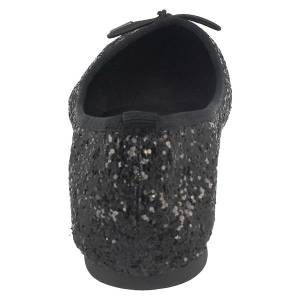 Anne Michelle Ladies Anne Michelle Glittery Ballerina Shoes