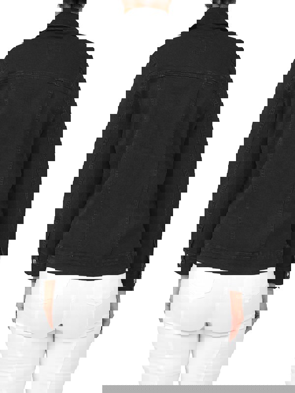 PennyPlain Denim Style Jacket - Black Wash