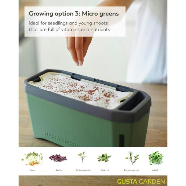 HARRY HERBS 4 in 1 herb pot