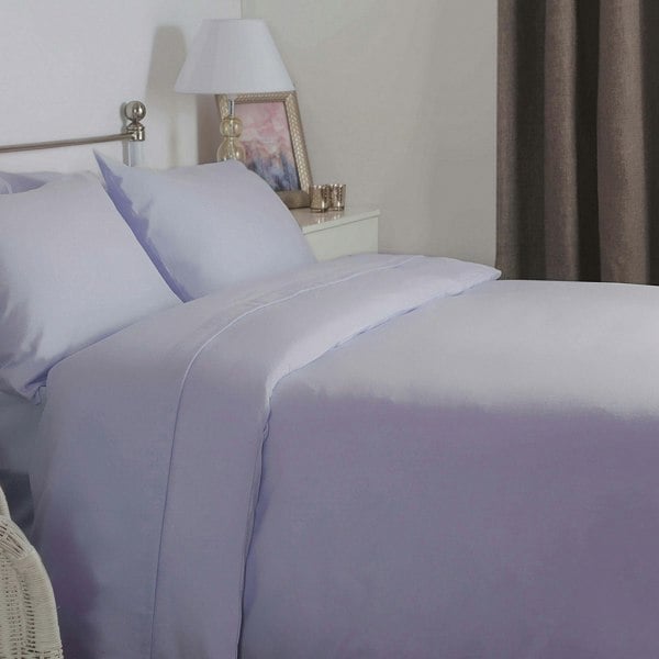 Belledorm Brushed Cotton Duvet Cover - Heather