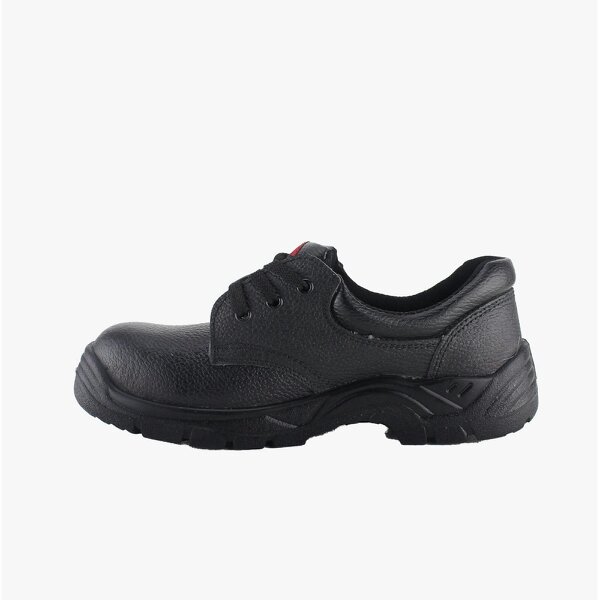 Centek FS337-A Leather Safety Shoes Safety Shoes   in  Black