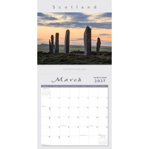 Colin Baxter, Scotland Calendar 2027, Wall Calendars, Month To View, Travel, Gift