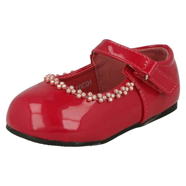 Spot On Girls Spot On Diamante Detail Party Shoes