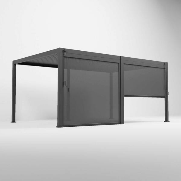 Ocean Designs Tivoli E-LED 6m x 3m Grey Frame Free Standing Pergola