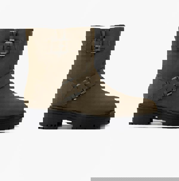 TOMS IONIE MOTO Womens Ankle Boots Green