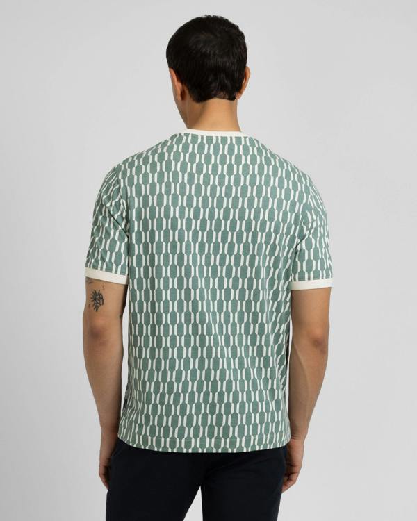 Steel & Jelly Thirza - Retro Geometric Printed T-Shirt