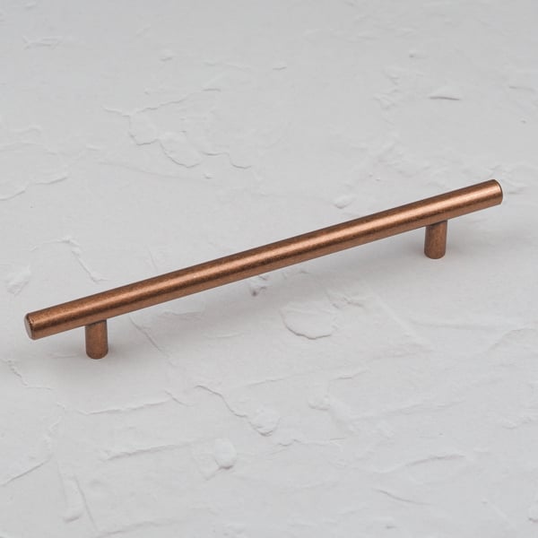 Handle & Home Antique Copper Bar Handle