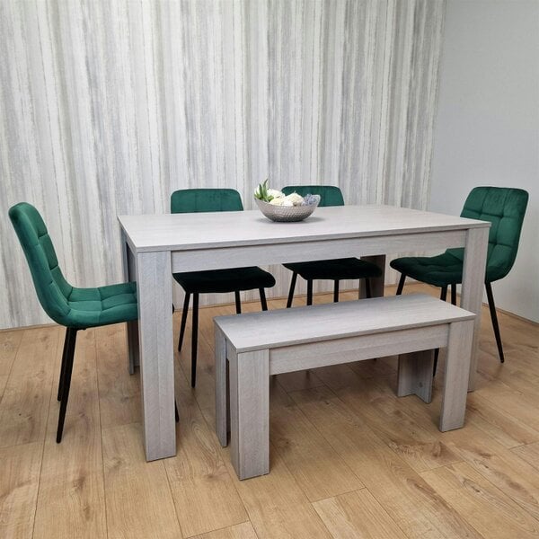 Kosy Koala Dining Table Set with 4 Chairs Dining Room, Kitchen table set of 4, and Bench