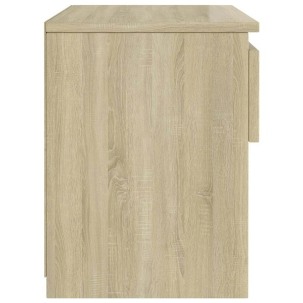 Berkfield Bedside Cabinets 2 pcs Sonoma Oak 40x30x39 cm Engineered Wood