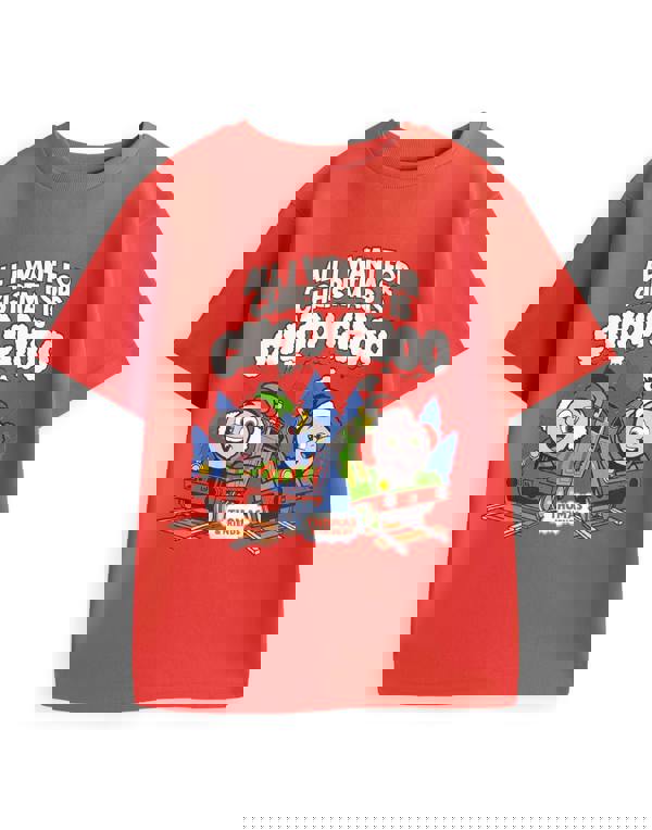 Thomas and Friends Unisex Kids Red Choo Choo Short Sleeved T-Shirt
