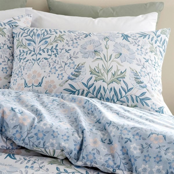 Bianca Hedgerow Hopper Blue Duvet Cover Set