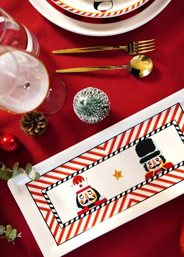 Rozi The Nutcracker Collection Rectangular Platter