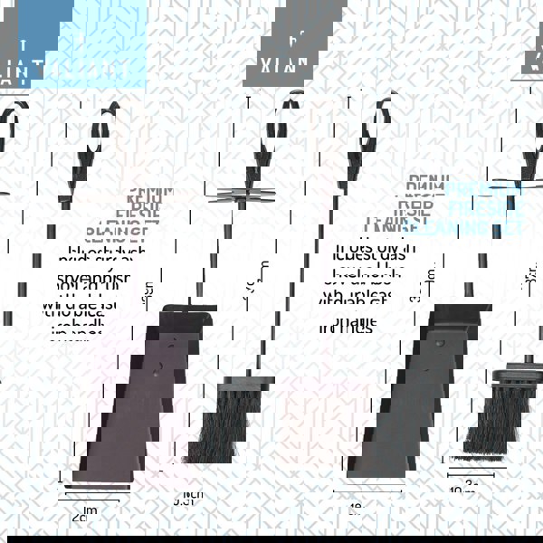 Tongs, Ash and Brush Set