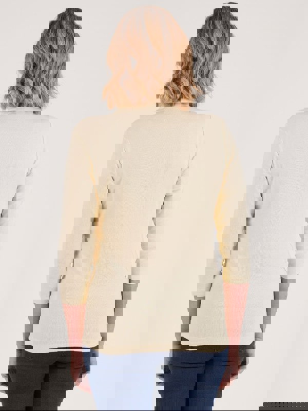 PennyPlain High Back V-neck Top - Lemon