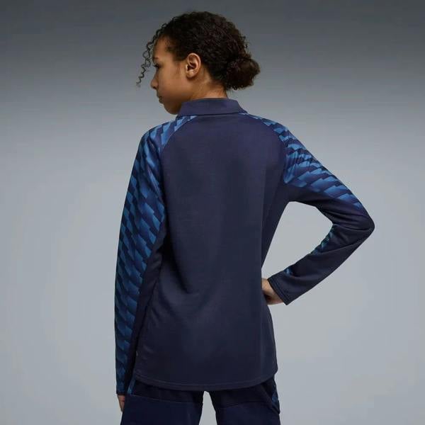 Puma Junior TeamLIGA 26 Training 1/4 Zip Tracksuit Top Navy 659726
