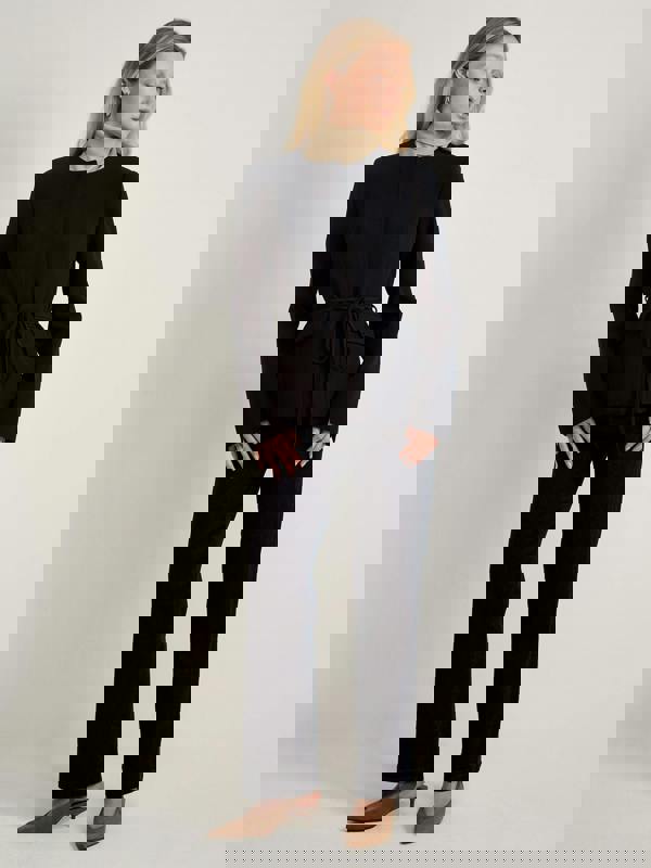 GWD Malika Navy Wide Leg Trouser