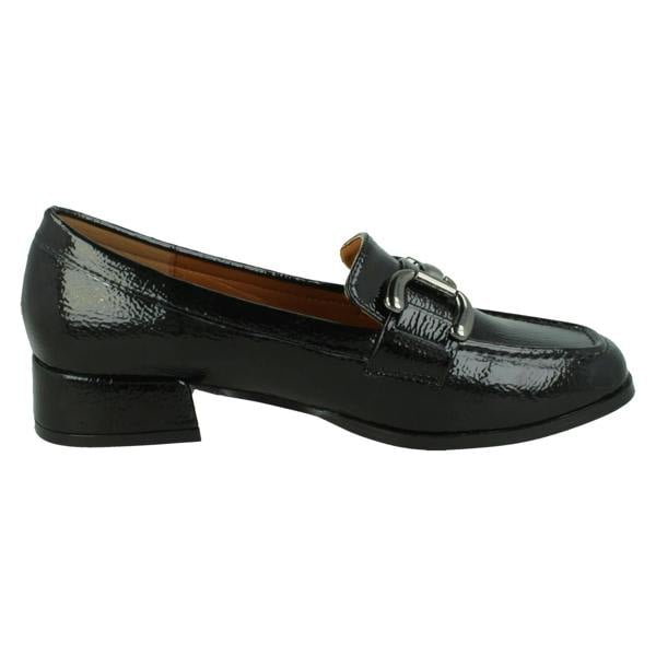 Spot On Ladies Spot On Loafers Low Heeled Shoes F90156