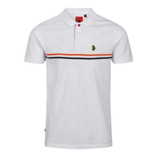 Luke 1977 Mens Plantanos Polo Shirt - White
