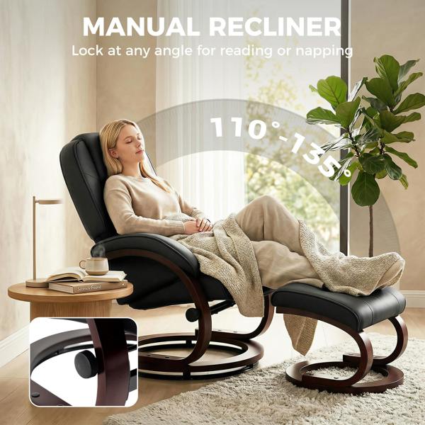 Recliner with Ottoman