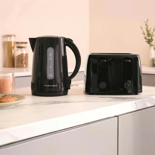 Hamilton Beach Essentials 4 Slice Toaster - Black