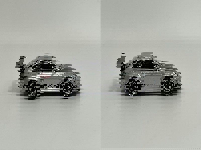 Pop Race Porsche RWB 997 Silver 1:64 Scale Pop Race PR640130