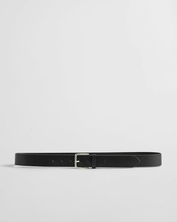 GANT Mens Leather Belt - 5 Black