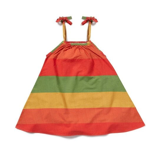 Lucy & Sam Stripe Swing Dress