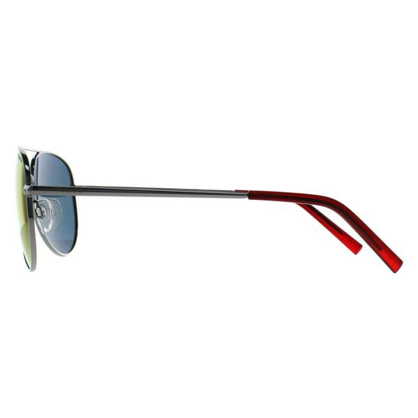 Polaroid Kids Sunglasses PLD 8015/N GHP OZ Ruthenium Red Red Mirror Polarized