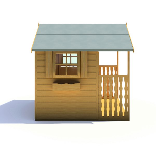 Shire Den 6x4 Shiplap Children's Playhouse