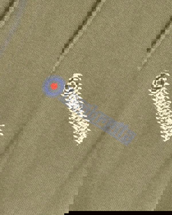 Lambretta Mens Original Full Zip Classic Target Hooded Hoodie