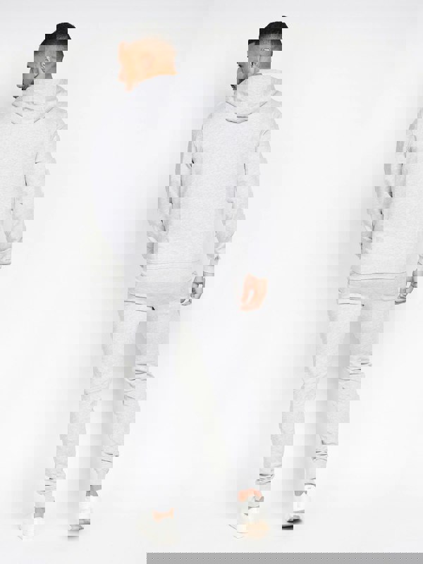 Crosshatch Braxson Hoodie Grey Marl