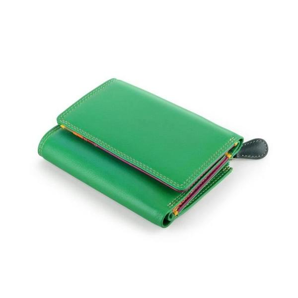 PRIMEHIDE Multicolour Trifold Leather Purse Lucia Capri