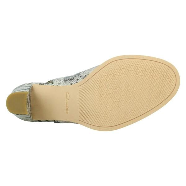 Clarks Ladies Clarks Peep Toe Heels Kaylin85 Sling