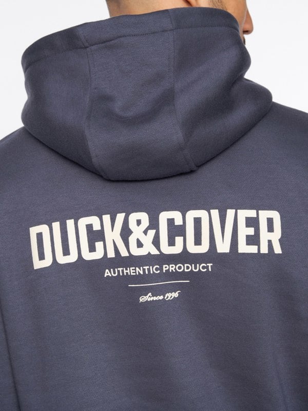 Duck and Cover Lewys Hoodie - Navy