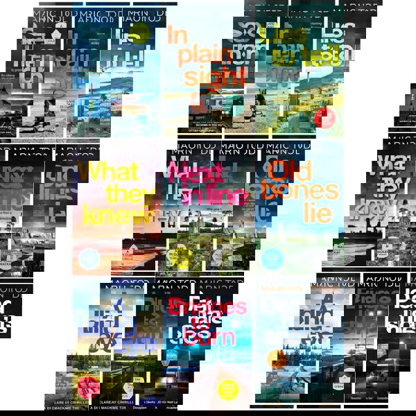 Detective Clare Mackay Series 9 Books Collection Set By Marion Todd (Books 1-9)