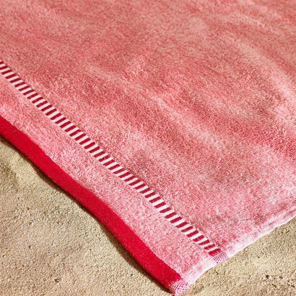Beach Huts Coral Beach Towel 90x180cm