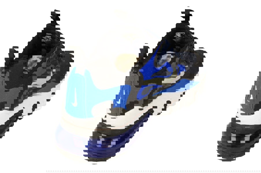 Nike Air Max 270 React GS Bq0103  401 - Midnight Navy Metallic Silver 401 - Photo 2