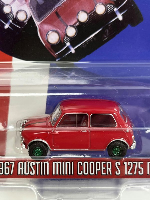 Greenlight The Italian Job 1967 Austin Mini Cooper S 1275 MKI Chase Model 1:64 44880B