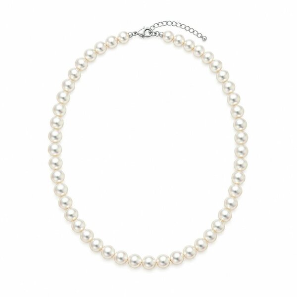 Cachet London Mabel Silver 40cm Pearl Necklace