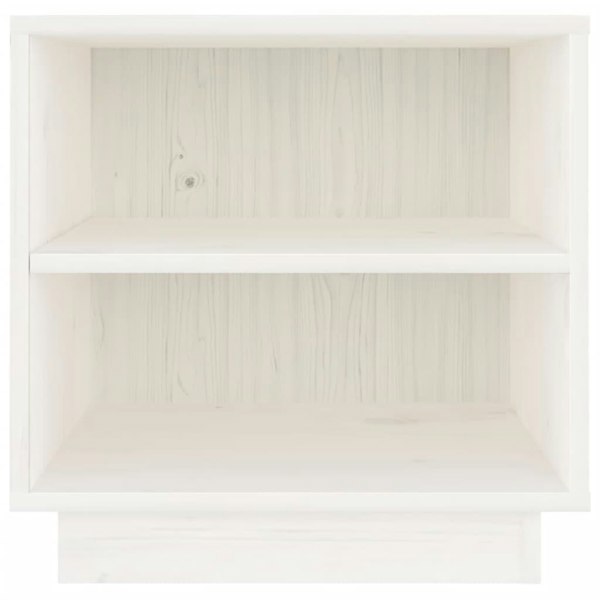 Berkfield Bedside Cabinets 2 pcs White 40x34x40 cm Solid Wood Pine