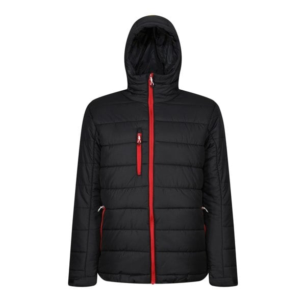 Regatta Men's Navigate Thermal Padded Jacket - Black/Classic Red