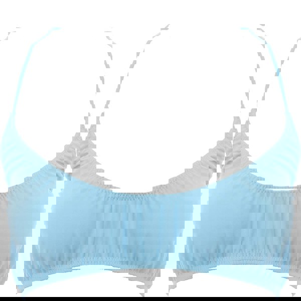 Weekday Women's Pale Blue Cloud Bikini Top