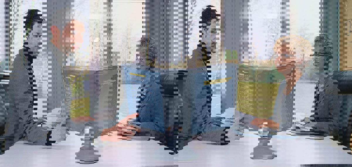 Durable SHERPA MOTION 360 Degree Desk Display Panel Stand | 10 Panels | A4 Grey