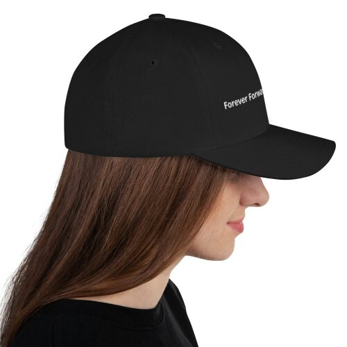Structured Twill Cap - Black