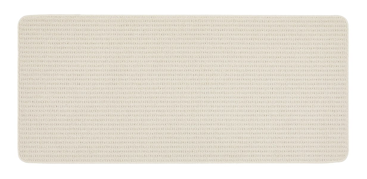 My Mat Sculptured Washable Waffle Texture Ivory
