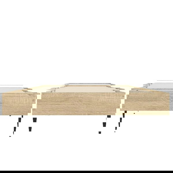 Berkfield Bed Frame Sonoma Oak 75x190 cm 2FT6 Small Single Engineered Wood