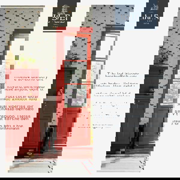 Joules Boho Bloom Wallpaper - Creme - 10m