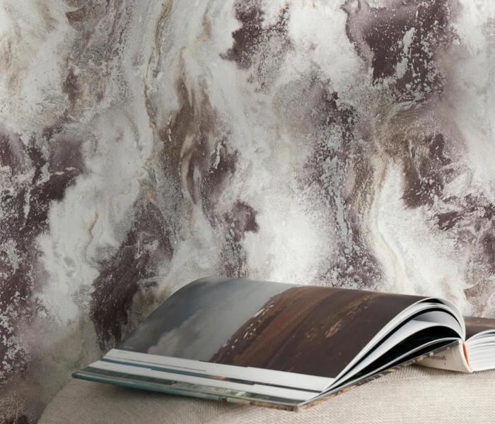Elle Decoration By Erismann Cosmic Luxury Marble Wallpaper