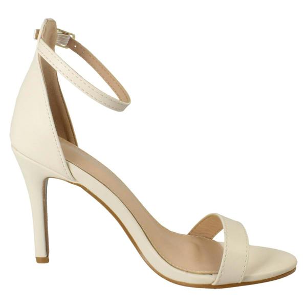 Anne Michelle Ladies Anne Michelle High Heeled Wide Fit Evening Sandals F12109